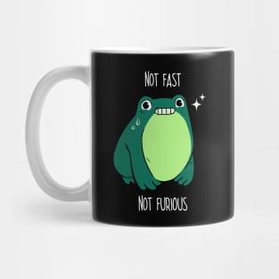 Not Fast Not Furious Frog by Tobe Fonseca Mug